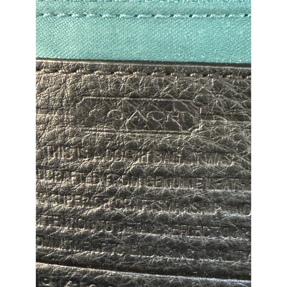 COACH Avery Bucket Drawstring Crossbody Black Pebbled Leather Bag #F27003 - Picture 8 of 13